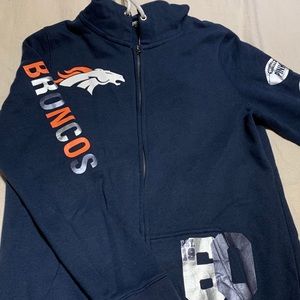 Denver Broncos Victoria’s Secret hoodie navy M zip